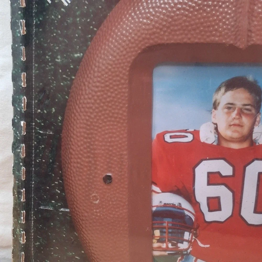 Vintage American Legacy Inc MVP Football Picture Frame 3.5x5 in Picture Memories